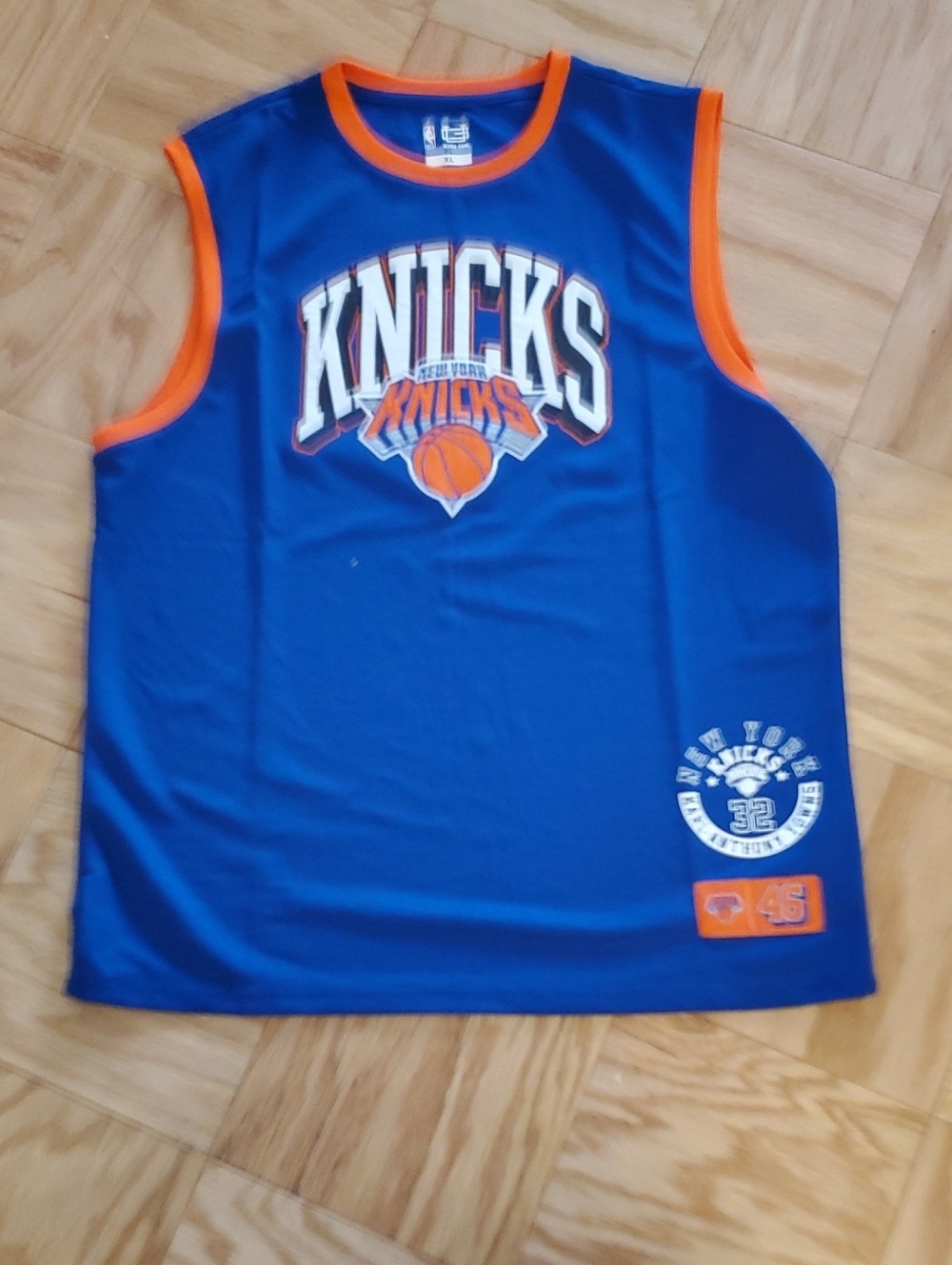 Knicks Over The Top Tank Top (unisex)